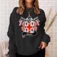Rhodes Coat Of Arms Surname Last Name Family Crest Men Women Sweatshirt Graphic Print Unisex Gifts for Her