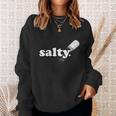 Salty Ironic Sarcastic Cool Funny Hoodie Gamer Chef Gamer Pullover Sweatshirt Gifts for Her