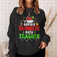 Santas Favorite Dance Teacher Group Matching Christmas 2022 Men Women Sweatshirt Graphic Print Unisex Gifts for Her
