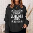 Schreiner Legende Witziger Vintage Spruch Sweatshirt Geschenke für Sie