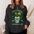 Shenanigans Coordinator Skull Leprechaun St Patricks Day Sweatshirt Gifts for Her