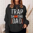 Shotgun Skeet Trap Clay Pigeon Shooting Dad Father Vintage Sweatshirt Gifts for Her