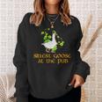 Silliest Goose At The Pub St Patricks Day Funny Sweatshirt Gifts for Her