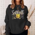 Softball Mom Leopard Funny Baseball Mom Mothers Day 2023 Sweatshirt Gifts for Her