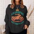 Some Grandpas Play Bingo Real Grandpas Ride Motorcycle Biker Sweatshirt Gifts for Her
