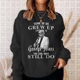 Some Of Us Grew Up Listening To GeorgeJones Gifts Sweatshirt Gifts for Her