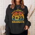 Sonnenblume Senior Proud Neffe Klasse 2023 Graduate Vintage Sweatshirt Geschenke für Sie