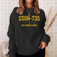 Ssbn-735 Uss Pennsylvania Sweatshirt Gifts for Her