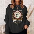 Stay Strong Boston Baseball Graphic Vintage Style Sweatshirt Gifts for Her