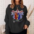 Stone Coat Of Arms Surname Last Name Family Crest Sweatshirt Gifts for Her