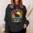 Stop Killing Buffalo For Their Wings Fake Protest Sign Funny Sweatshirt Gifts for Her