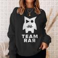 Team Rar V0 Coder Crew Sweatshirt Gifts for Her