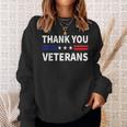 Thank You Veterans Veterans Thank You Veterans Day Sweatshirt Gifts for Her