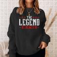 The Legend Has Retired Retirement Sweatshirt Gifts for Her