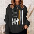 Thin Orange Line Coast Guard Search And Rescue Diver Sweatshirt Gifts for Her