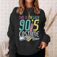 This Is My Lazy 90S Costume Retro 1990S Theme Party Nineties Sweatshirt Gifts for Her