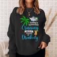 Todays Forecast Cruising With A Chance Of Drinking Cruise Sweatshirt Gifts for Her