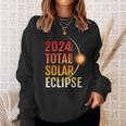 Total Solar Eclipse Totality April 8 2024 11 Sweatshirt Gifts for Her
