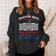 Traitor Joes Est 01 20 21 Funny Anti Biden Sweatshirt Gifts for Her