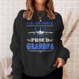Us Air Force Proud Grandpa Fathers -Usaf Air Force Veterans Sweatshirt Gifts for Her