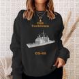 Uss Yorktown Cg-48 Navy Sailor Veteran Gift Sweatshirt Gifts for Her