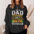 Vietnam Veteran Dad Grandpa Vietnam Veteran Mens Gift Sweatshirt Gifts for Her
