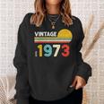 Vintage 1973 V2 Sweatshirt Gifts for Her
