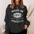 Vintage 1993 Made In 1993 30 Geburtstag Mann Frau 30 Jahre V2 Sweatshirt Geschenke für Sie