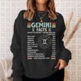 Vintage Astrology May June Birthday Zodiac Sign Retro Gemini Sweatshirt Gifts for Her