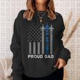 Vintage Proud Dad Us Air Force Flag - Usaf Sweatshirt Gifts for Her