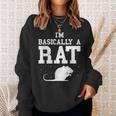 Vintage Rattenliebhaber Sweatshirt, Nagerbesitzer Maus Motiv Geschenke für Sie