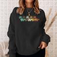 Vintage Retro Skunk Animal Lover Zookeeper Sweatshirt Gifts for Her