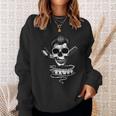Vintage Skulls Legend Cool Graphic Design Sweatshirt Gifts for Her
