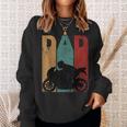 Vintage Sport Bike Dad Fathers Day Gift Biker Motorcycle Sweatshirt Gifts for Her