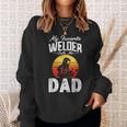 Vintage Style My Favorite Welder Calls Me Dad Fathers Day Sweatshirt Gifts for Her