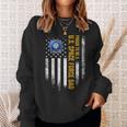 Vintage Usa American Flag Proud To Be A Us Space Force Dad Sweatshirt Gifts for Her