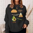 Wanna Taco Bout It Nacho Problem - Avocado Lover & GuacamoleCap Sleeve Sweatshirt Gifts for Her