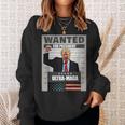 Wanted For President - Trump - Ultra Maga Sweatshirt Gifts for Her