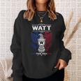 Watt Name - Watt Eagle Lifetime Member Gif Sweatshirt Gifts for Her