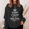Wilder Funny Surname Family Tree Birthday Reunion Gift Idea Sweatshirt Gifts for Her