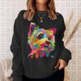 Yorkshire Terrier Funny Yorkie Pop Art Popart Dog Gift Sweatshirt Gifts for Her