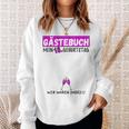 18 Geburtstag Gästebuch 18 Jahre Geburtstagsgeschenk Gast Sweatshirt Geschenke für Sie