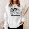A 10 Thunderbolt Ii Military Aircraft Sweatshirt Gifts for Her