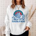 Badlands National Park South Dakota Travelling Camping Gift Sweatshirt Gifts for Her