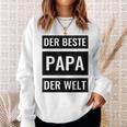 Bester Papa der Welt Sweatshirt, Herren Geburtstag & Vatertag Idee Geschenke für Sie