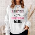Brother Of The Birthday For Girl Cow Farm 1St Birthday Cow Sweatshirt Gifts for Her
