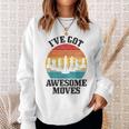 Chess Master Ive Got Awesome Moves Vintage Chess Player Sweatshirt Gifts for Her