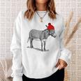 Esel Burro Mule Tragen Einer Beanie Weihnachtsstrumpf Hat Sweatshirt Geschenke für Sie