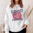Grind The Pepper Japan Baseball Sweatshirt Gifts for Her