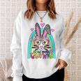 Im The Cutest Bunny Leopard Matching Family Easter Day Sweatshirt Gifts for Her